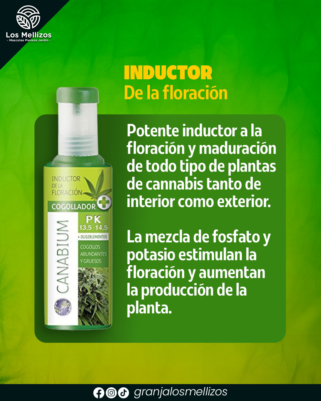 BioCannabium · Inductor de Floración
