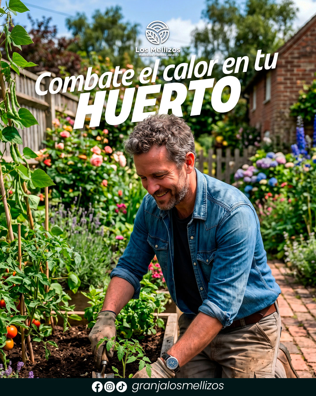 Protege tu huerto del calor extremo